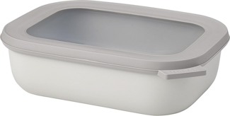 Mepal Cirqula Nordic White Multischüssel rechteckig 1000 ml