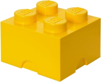 Lego 'Storage Brick 4' Aufbewahrungsbox gelb