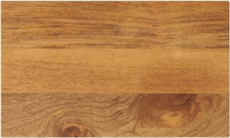vidaXL Tischplatte 50x20x2,5 cm Rechteckig Massivholz Mango 371551