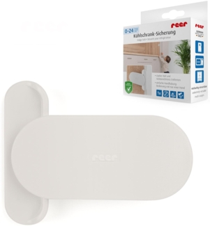 reer Elektrogeräte-Sicherung, Kinder-Sicherung für Kühlschrank, Mikrowelle, Schiebetüren vom schwäbischen Kindersicherheits-Experten