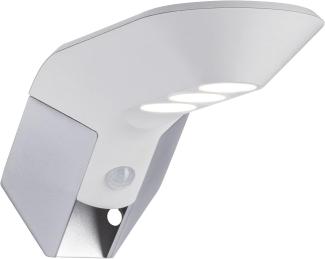 Paulmann Aussenleuchte Solar Wandleuchte Soley IP44 3000K 100 lumen Bewegungsmelder Weiß15831