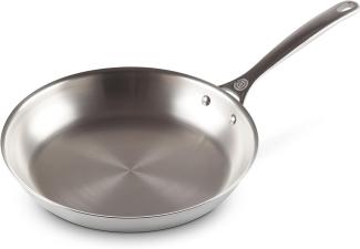 Pfanne Flach 20 cm 3-PLY Plus Le Creuset Pfanne - GasBackofen geeignet, Spülmaschinengeeignet