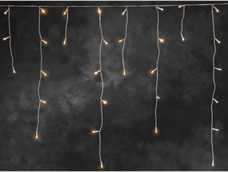 KONSTSMIDE No. 2773-802 LED Eisregen Lichtervorhang 336x bernsteinfarbene Dioden