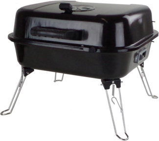 JW Koffergrill mit klappbaren Füßen 40 x 36 x 33 cm (2201)