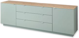 CORE TV-Sideboard in Schilf, Artisan Eiche Optik - Moderner Fernsehschrank mit Schubladen und viel Stauraum - 240 x 77 x 44 cm (B/H/T)