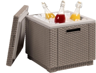 Keter Kühlbox Ice Cube Cappuccino-Braun 223761 408953