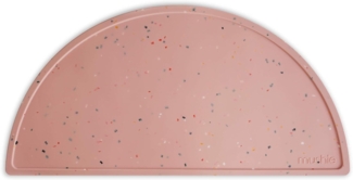 Mushie Silikon Matte / Platzdeckchen Powder Pink Confetti