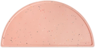 Mushie Silikon Matte / Platzdeckchen Powder Pink Confetti