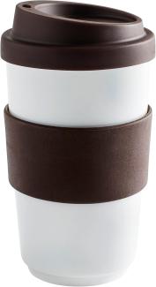 KAHLA fillit To Go Becher 0,40 l Banderole chocolate brown