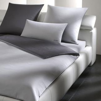 JOOP Bettwäsche Micro Pattern silber 4040-9|Bettbezug einzeln 135x200 cm