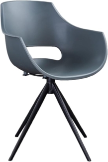 KAWOLA Esszimmerstuhl ZAJA, Stuhl Kunststoff drehbar verschiedene Farben