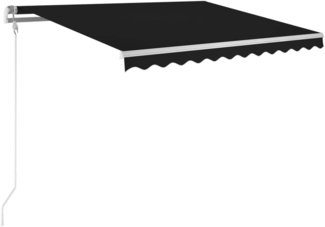 Gelenkarmmarkise Automatisch 300x250 cm Anthrazit