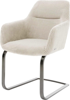 Freischwinger Pejo-Flex Cord Beige Freischwinger flach Graphit Taschenfederkern