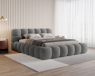 Chilly Möbel Polsterbett Stone Samt Stoff 200x200 cm mit Stauraum Velluto 17