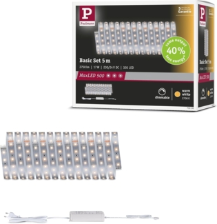 Paulmann 71230 MaxLED 500 LED Strip Basisset 5m 2700K
