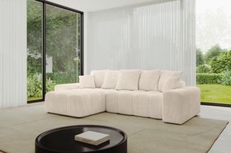 ALTDECOR Ecksofa ENIL-L, Couch mit Schlaffunktion, Wohnzimmer - Wohnlandschaft, Corner Sofa Bett Eckcouch Couch L-Form Schlafcouch Ausziehbar