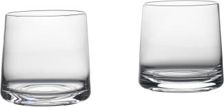 Zone Denmark Wideball Glas Rocks, 2er Set, Wasserglas, Trinkglas, Cocktailglas, Kristallglas, 340 ml, 332100