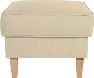 Lorris Hocker Flachgewebe Beige Buche Natur