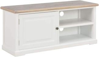 vidaXL TV-Schrank Weiß 90x30x40 cm Holz 249879