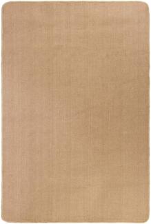 vidaXL Teppich Jute mit Latexrücken 160 x 230 cm Naturfarben