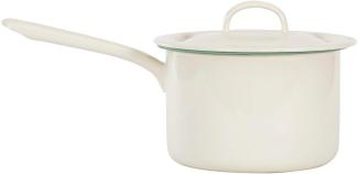 Stielkasserolle mit Deckel, 16cm / 2,3 l, Cream Lux