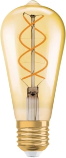 Osram LED Vintage 1906 Lampe, Sockel E27, Warm White, 2000 K, 4 W, Ersatz für 28 W-Glühbirne [Energieklasse G]