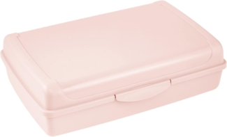 keeeper Frischhaltedose mit Klickverschluss, 30 x 20 x 8,5 cm, 3,75 l, Luca Maxi, Nordic Pink
