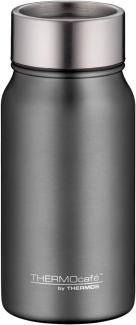 THERMOS 'TC Drinking Mug' Thermobecher, Edelstahl, grau, 350 ml