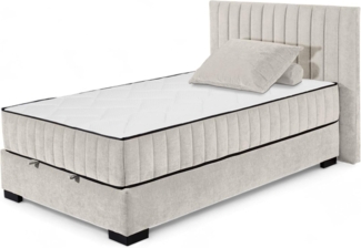 ED EXCITING DESIGN Boxbett Nagol, mit Bettkasten, mit Wendematratze, erhältlich in verschiedenen Breiten