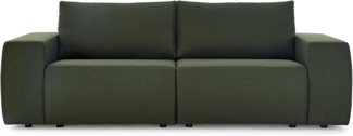 LOOKS by Wolfgang Joop Looks II Designer Bigsofa, Sofa, Polstersofa, grün, 242 x 89 x 70 cm