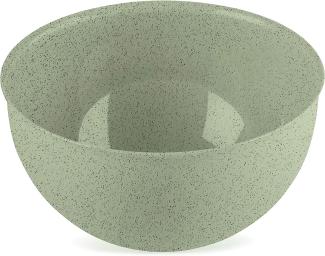 Koziol Palsby M Schüssel, Schale, Schälchen, Salatschüssel, Obstschale, Kunststoff, Organic Green, 2 L, 3805668