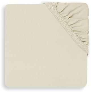 Jollein Jersey Spannbettlaken Ivory 40 x 80 / 90 cm Weiß off white