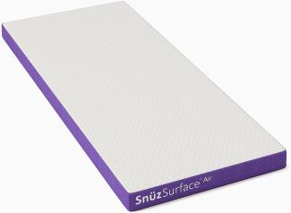 Snüz SnuzSurface Luftmatratze für Kinderbett, 38 x 89 cm, Baumwolle, White, Crib (38x89cm)