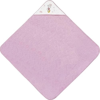 Interbaby MN004-02 Baby Kapuzenhandtuch Disney Minnie Counting Sheep, rosa, 200 g