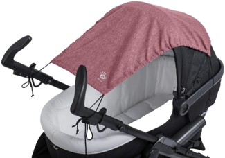 Altabebe AL7011-27 Sonnensegel Lifeline mit UV Schutz für Kinderwagen/Buggys, rose