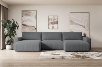 ALTDECOR Wohnlandschaft KLEEA-U, Couch mit Schlaffunktion, Wohnzimmer - Wohnlandschaft, Corner Sofa Bett Eckcouch Couch L-Form Schlafcouch Ausziehbar