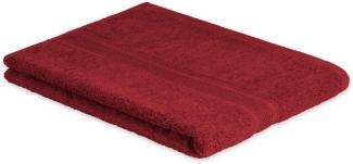 Badetuch Frottier 500 g/m² 80x200 cm Bordeaux