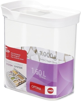 Vorratsdose EMSA OPTIMA Schüttdose Frischhaltedose Vorratsdose, rechteckig, 1,60 L