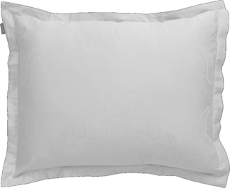 GANT Kopfkissenbezug Jacquard Paisley Light Grey 40x80 cm