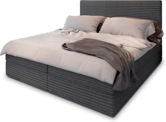 Masseno Boxbett PISA 160x200 cm mit Bonell Matratze und Topper