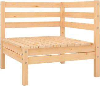 vidaXL Garten-Ecksofa Massivholz Kiefer 806567