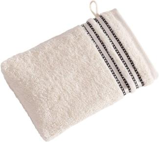 Vossen Handtücher Cult de Luxe | Waschhandschuh 16x22 cm | weiß