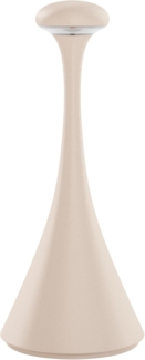 SIGOR LED Tischleuchte Akku-Tischleuchte, Dimmbar, LED fest integriert, Warmweiß