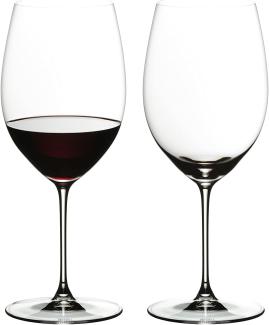 Cabernet/Merlot 2er-Set Veritas Riedel Rotweinglas, Spülmaschinenfest