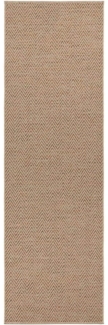 Flachgewebe Läufer Nature Beige Terra - 80x350x0,5cm