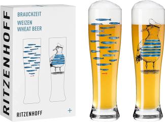 Ritzenhoff 3481007 Weizenbierglas-Set #7 BRAUCHZEIT Daniela Garreton 2022