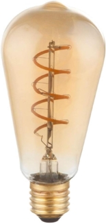 LED 4 Watt Filament Leuchtmittel E27, 200 Lumen, warmweiß, DxH 6,4x14,1 cm