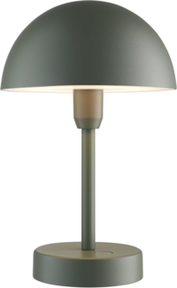Nordlux Ellen to go LED Akku Tischleuchte olivgrün für Außen und Innen IP44 3000K dimmbar
