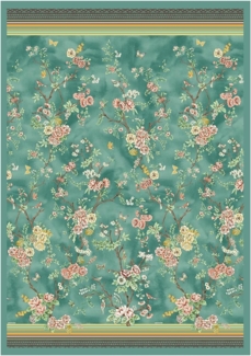 Bassetti Plaid Pallanza | 180x250 cm | grün-V2