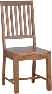 MiaMöbel Stuhl Thali Massivholz Teak Modern Indien Indisch